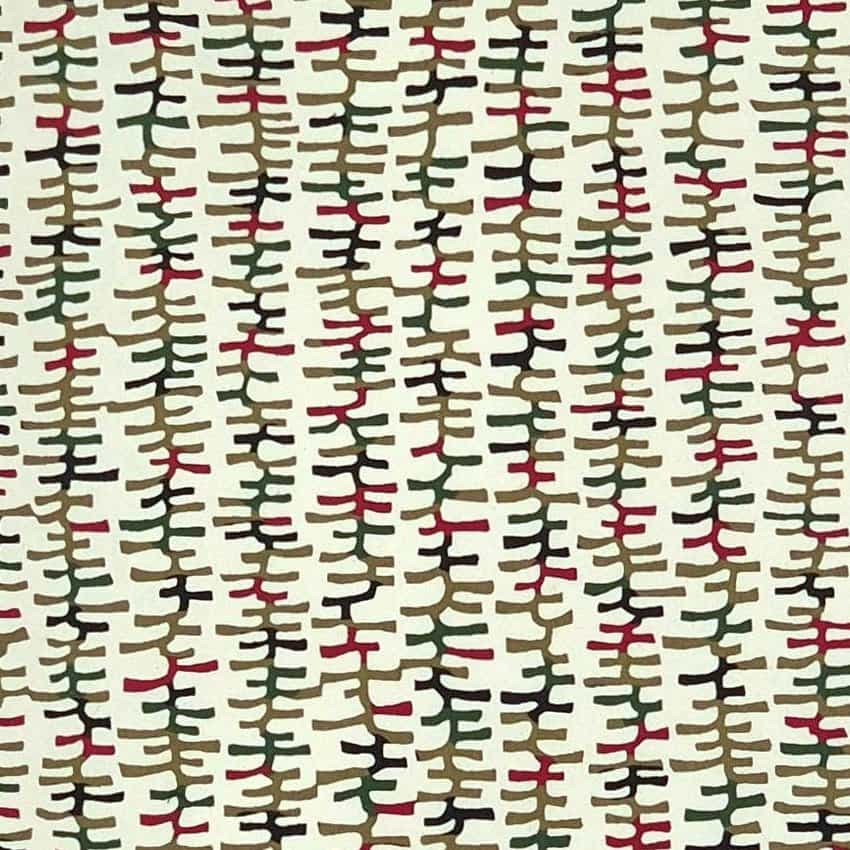 Katazome Shi – Tausendfüßler – handbedrucktes Washi-Papier